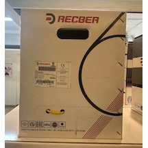 Reçber Cat 6 Halogen Free U/utp Sl400 23 Awg 305 Metre Sarı
