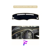 Hyundai Elantra 1997-2006 Uyumlu Torpido Örtüsü Yansıma Önleyici Hızlı Montaj Koruma G7 Torpido Halısı