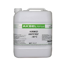 Akbel Kırmızı Antifriz 5 Lt - 40 Derecec