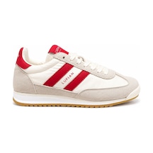 Lufian 121230067 Greta Deri Unisex Sneaker Ayakkabı Kırmızı