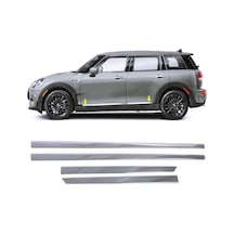 Melexı Mini Clubman 2015 Ve Üzeri İçin Krom Yan Kapı Koruma Çıtası 4 Kapı 4 Parça Diğer