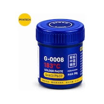 G-0008 183 Derece Sn63/pb37 Anakart Ve Cep Telefonu Tamiri İçin Krem Lehim Pastası 50 Gram