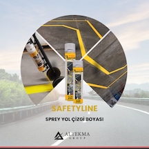 Safetyline Sprey Yol Çizgi Boyası 750 Ml Kırmızı