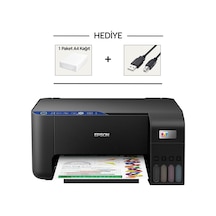 Epson Ecotank L3251 + 1 Paket A4 Kağıt + Yazıcı Kablosu
