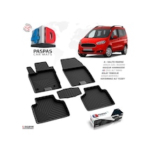 Ford Courier 4D Havuzlu Paspas Siyah A+Kalite