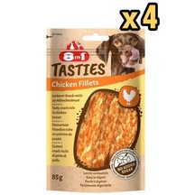 8in1 Tasties Chicken Fillets Tavuk Fileto Köpek Ödülü 4 x 85 G