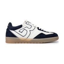 Barracuda Erkek Hakiki Deri Beyaz/lacivert Sneakers & Spor Ayakkabı 511 Bu3538b Erk Ayk Y25 Pılota/off Whıte Beyaz - Lacivert