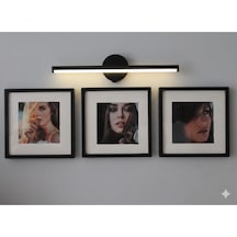 Efeg Decor Sök-tak Siyah 21x21 Cm Fotoğraf Çerçevesi - 3'lü Paket Pvc Li Yapışkanlı