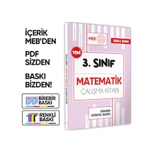 2026 MEB ÖDM İlkokul 3.Sınıf Matematik Çalışma Kitabı Alıştırmalı/Etkinlikli S. Bankası BASKI ÜCRETİ