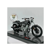 Harley Davidson Softail Breakout 1:18 Diecast Maket Motor