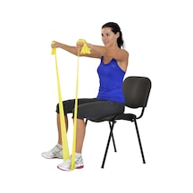 Yoga & Pilates Egzersiz Bandı Sarı Renk 1 Metre