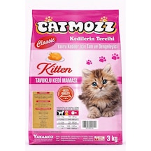 Catmozz Classic Tavuklu Yavru Kedi Maması 3 KG