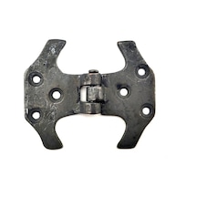 Hubrendy Çer Antika Tarz Dekoratif Pirinç Fit Menteşe - 67 Mm, Oksit