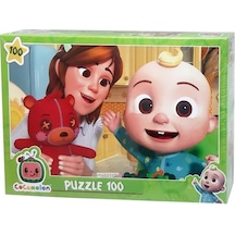Laço Kids Cocomelon 100 Parça Puzzle Playtime, Çocuklar İçin Yapboz