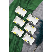 Piatti Naturali 6 Lı Çerezlik Limon Reçellik Sosluk Kahvaltılık Çerez İkram Set