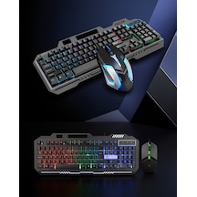 Gaming Klavye Led Aydınlatmalı Mekanik Hisli