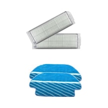 V2 - V3 & Xiaomi Uyumlu Mop Pro Uyumlu Hepa Filtre - Mop Paspas 2li