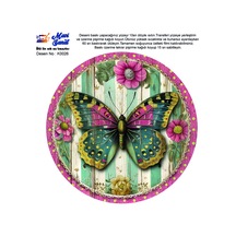 Mavi Sanat Ütü İle Rub On Transfer Kağıdı 30 30 Cm Model No: K0026