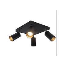 Mylights  40 Cm Kare Led Avize Led Spot Hareketli Plofonyer Led A