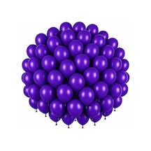 Mor Renk Lateks Pastel Balon 30 Cm - 50 Adet