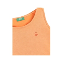 United Colors Of Benetton Kız Çocuk Atlet Bnt-g21279 Somon