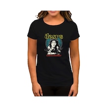 The Doors Live in Concert Siyah Kadın Tişört Siyah
