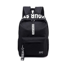 Öğrenci Yüksek Kapasiteli Kadın Kampüs Açık Seyahat Sırt Çantası Pembe