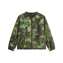 The North Face M Lhotse Lt Insulated Jacket -prınt Erkek Outdoor Ceket Nf0a8jrjss11 Yeşil