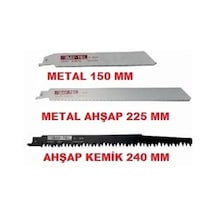 Ağaç.Kemik Tilki Kuyruğu Testere Bıçağı 3 Lü Set