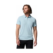 Columbia Tech Trail Utility Erkek Kısa Kollu Polo Tişört-9252 Mavi Columbia Tech Trail Utility Erkek Kısa Kollu Polo Tişört-9252 Mavi