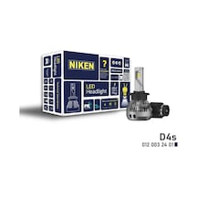 D4S Led Xenon Far Aydınlatma Seti Şimşek Etkili Niken Pro 8000Lm 2 Adet