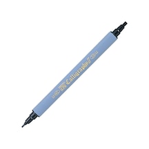 Zig Kaligrafi Kalemi Çift Uçlu 2 MM + 3.5 MM 010 Siyah