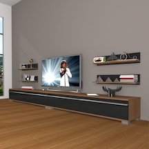 Decoraktiv Eko 360r Mdf Tv Ünitesi Tv Sehpası Ceviz - Beyaz