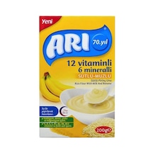 6 Mineral Sütlü Muzlu Pirinç Unu 200gr