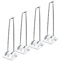 Mobilya Ayağı Yer Sofrası Ayağı 4 Adet 21 Cm