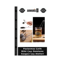 Paslanmaz Çelik Bitki Çayı Demleme Süzgeci Çay Aletleri Diğer