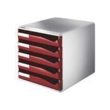 Leitz 5280 5 Çek.evrak Rafı Kırmızı