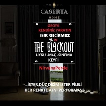 Brillant Blackout %100 Karartma Güneşlik Ve Fon Perde 32 Renk