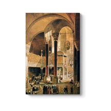 Osmanlı Zamanında Ayasofya Tablosu 50 X 75