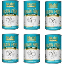 Nutri Canin Puppy Tahılsız Kuzu Etli Yavru Köpek Konserve 6 x 400 G