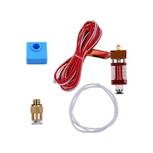 Yunboo Creality Cr10/ender3 Uyumlu 24v 40w Isıtıcı Bloklu 0.4mm Nozzle 1.75mm Filament Ekstruder Isı Ucu Seti