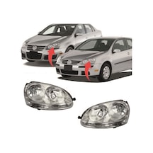 Ns Vw Golf 5 Jetta Sağ-sol Takım Far Lambası İçi Nikelaj 05-11