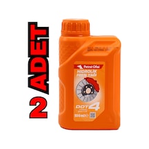 Petrol Ofisi Dot 4 Hidrolik Fren Yağı 2X500 ML