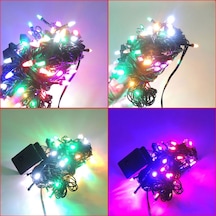 İç Mekan Led Aydınlatma Rgb Animasyonlu Siyah Kablo 10m İp Yılba