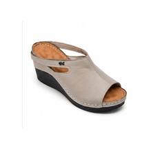 N Napa Shoe Np.1001.gri Deri Terlik