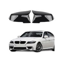Bmw 3 Serisi E90 2005 2009 Yarasa Ayna Kapağı Siyah