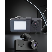 3 Kamera Araç İçi Dvr Full Hd 1080p