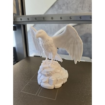 15cm Minimalist Beyaz Kartal Silüet Biblo Trend Ev Dekorasyon Ürünü Heykel