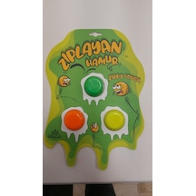 Zıplayan Oyun Hamuru Seti 3'lü Slime-red Castle Zdset-100