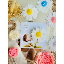 Bernami Mumluk Şamdanpinterest 25 Adet Özel Tasarlanmış Kart Ve Papatya Mum. Bebek Doğum, Babyshower, Doğum Günü, Hediyelik Diğer